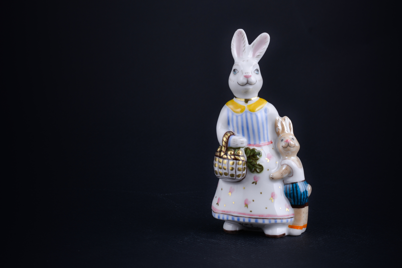 Скульптура Зайчиха-мама, арт 62.21238.00.1, 