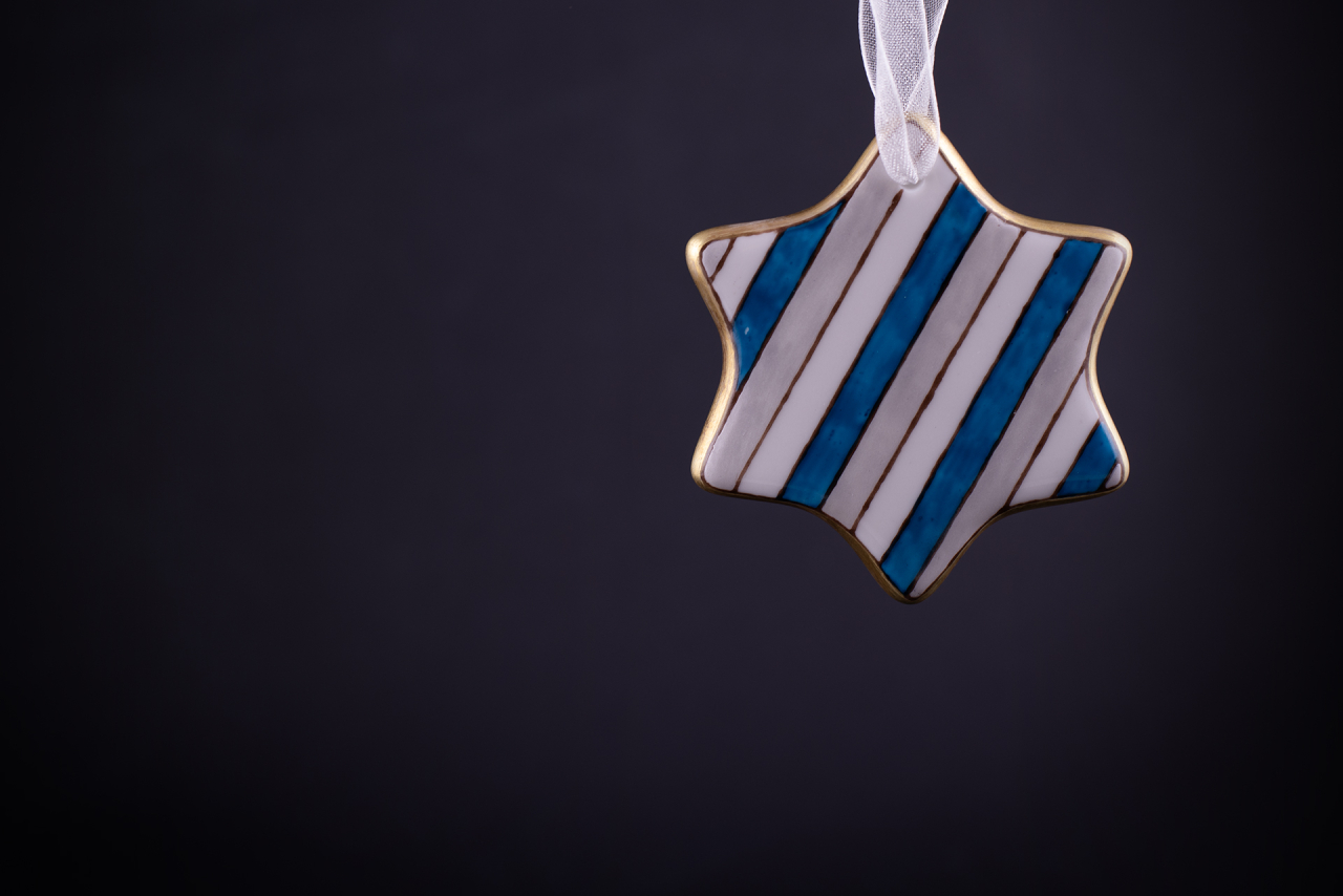 Елочная игрушка Звездочка, Зимний вечер, арт 60.07611.00.1, 