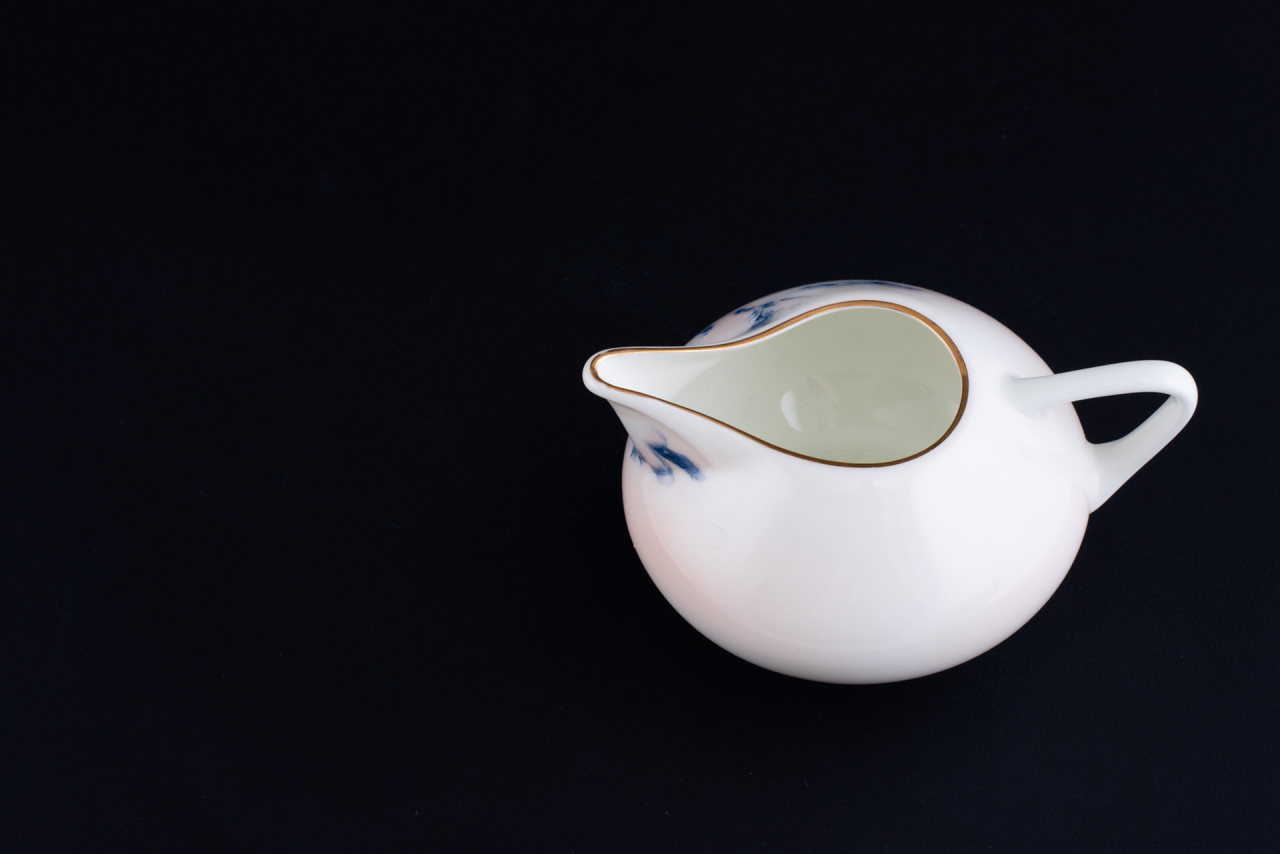 Сливочник 270 мл., форма Купольная, рисунок Морозное утро  арт 40.03514.00.1, 