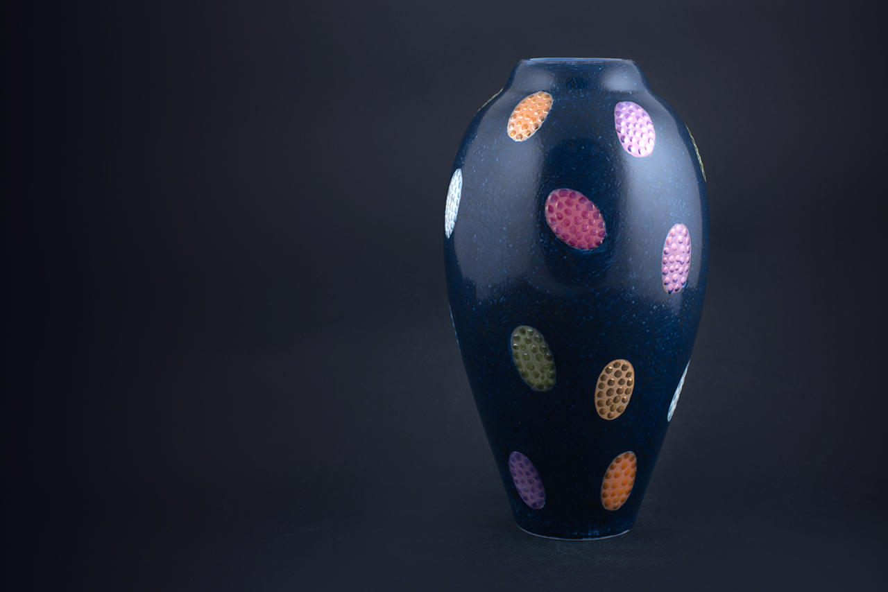 Ваза для цветов Фокус на форме Фрезия, арт 60.13122.00.5, 