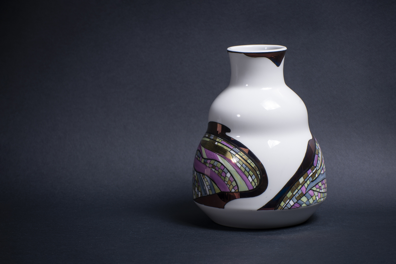 Ваза Крылья стрекозы на форме Зимняя средняя  арт 60.14880.00.1, 