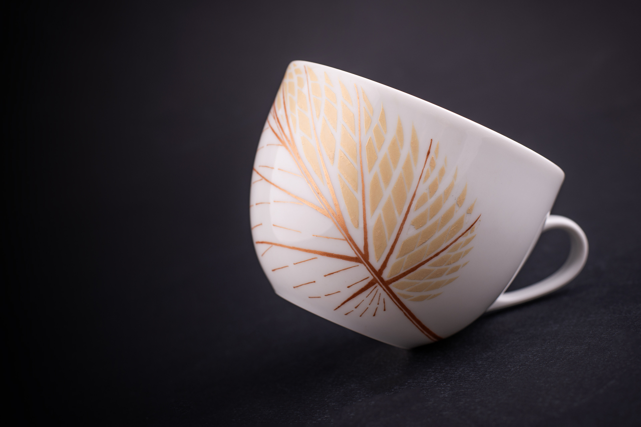 Чашка для бульона, рисунок Сентябрь, форма Молодежная, арт 70.02006.00.1, 