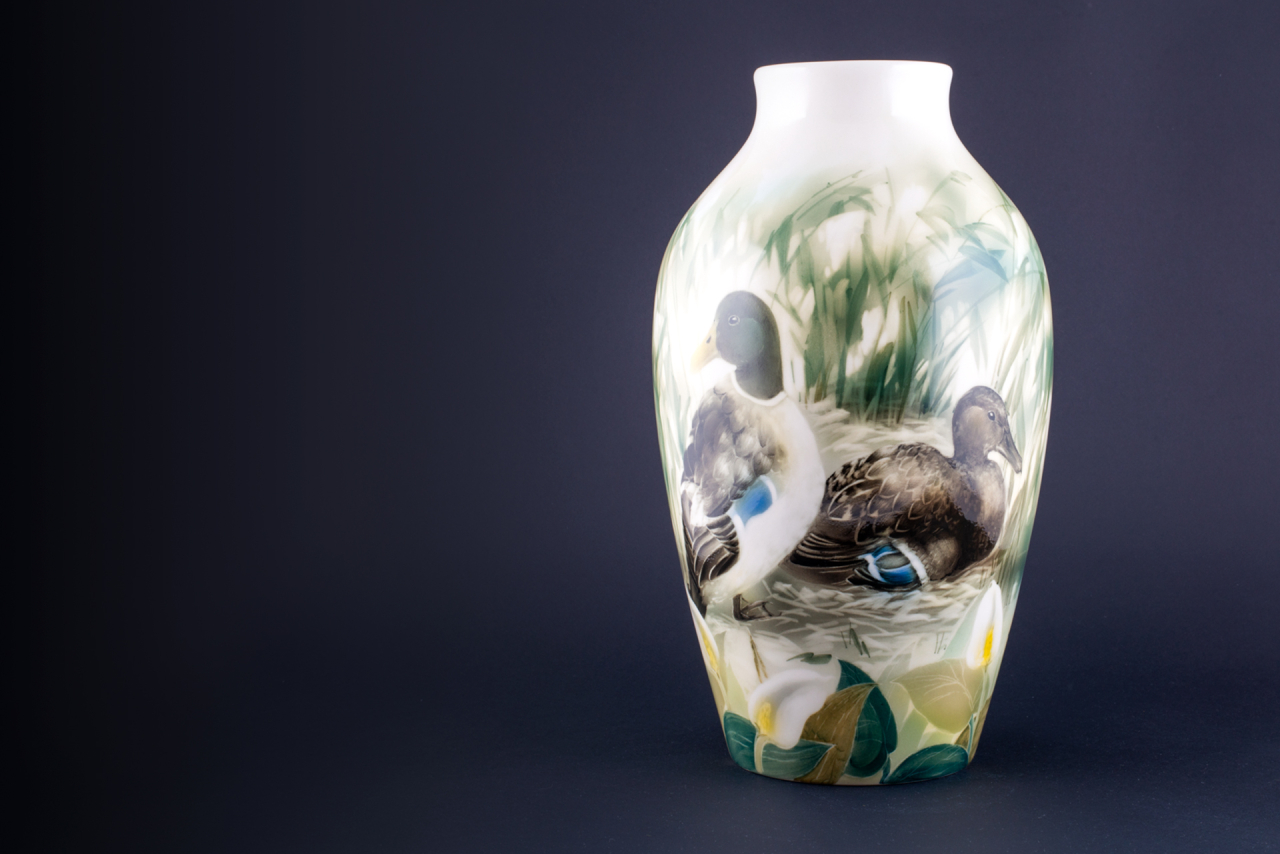 Ваза Полдень на форме Ламповая, арт 80.36220.00.1, 