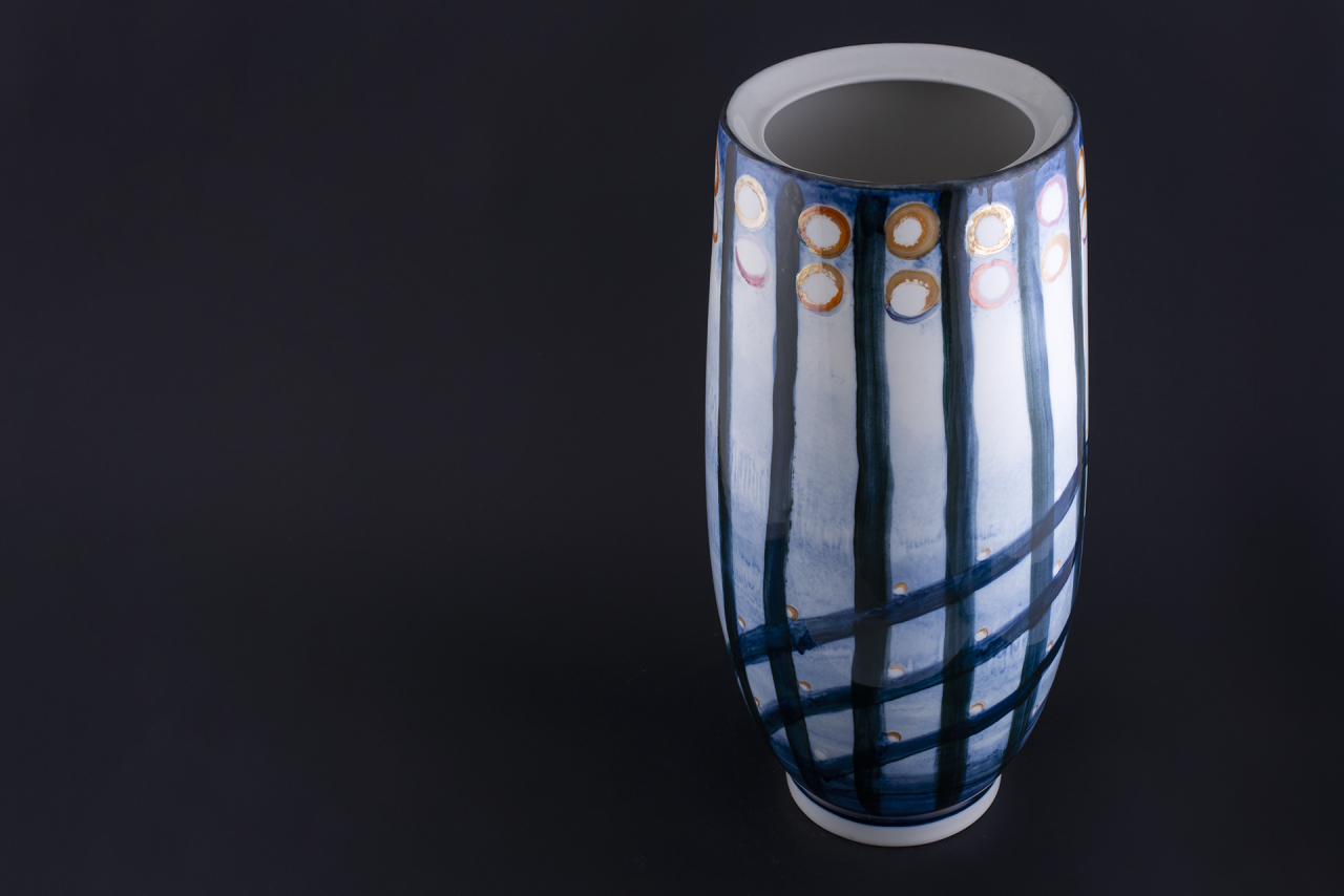 Ваза Ноктюрн на форме Карелия, арт 60.10634.00.1, 