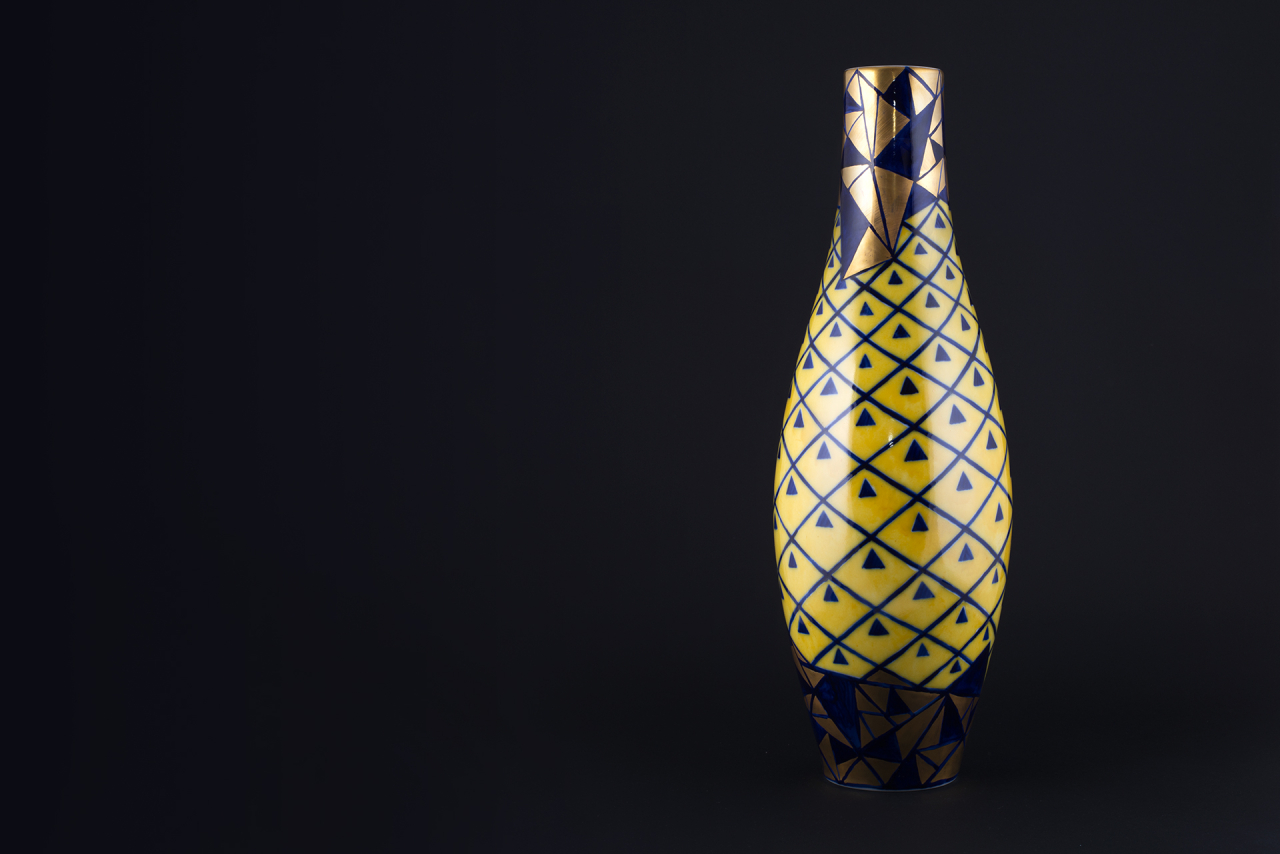 Ваза Ананасовый излом на форме  Высокая арт 60.14697.00.1, 