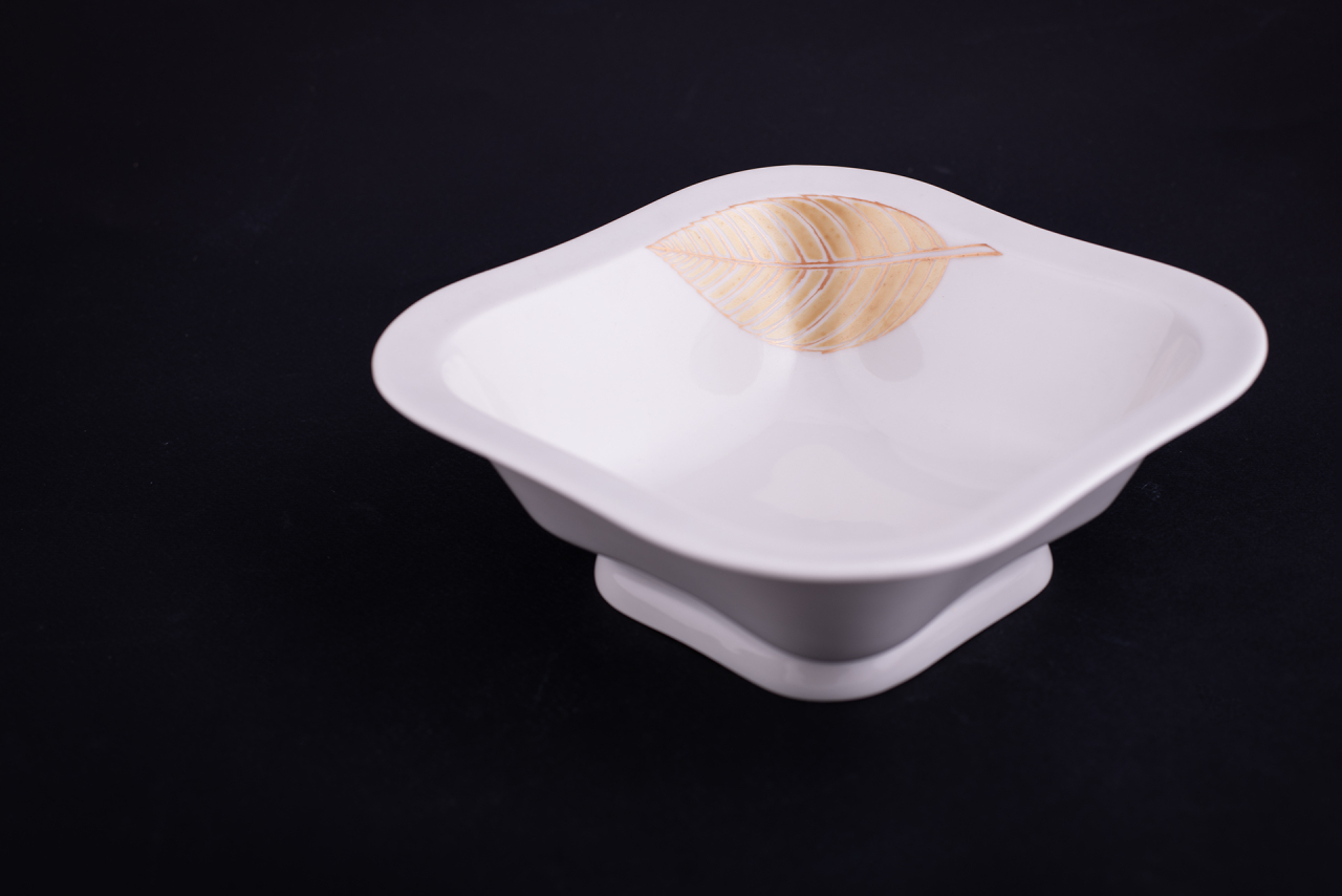 Салатник на форме Европейская, рисунок Сентябрь, арт 70.01997.00.1, 