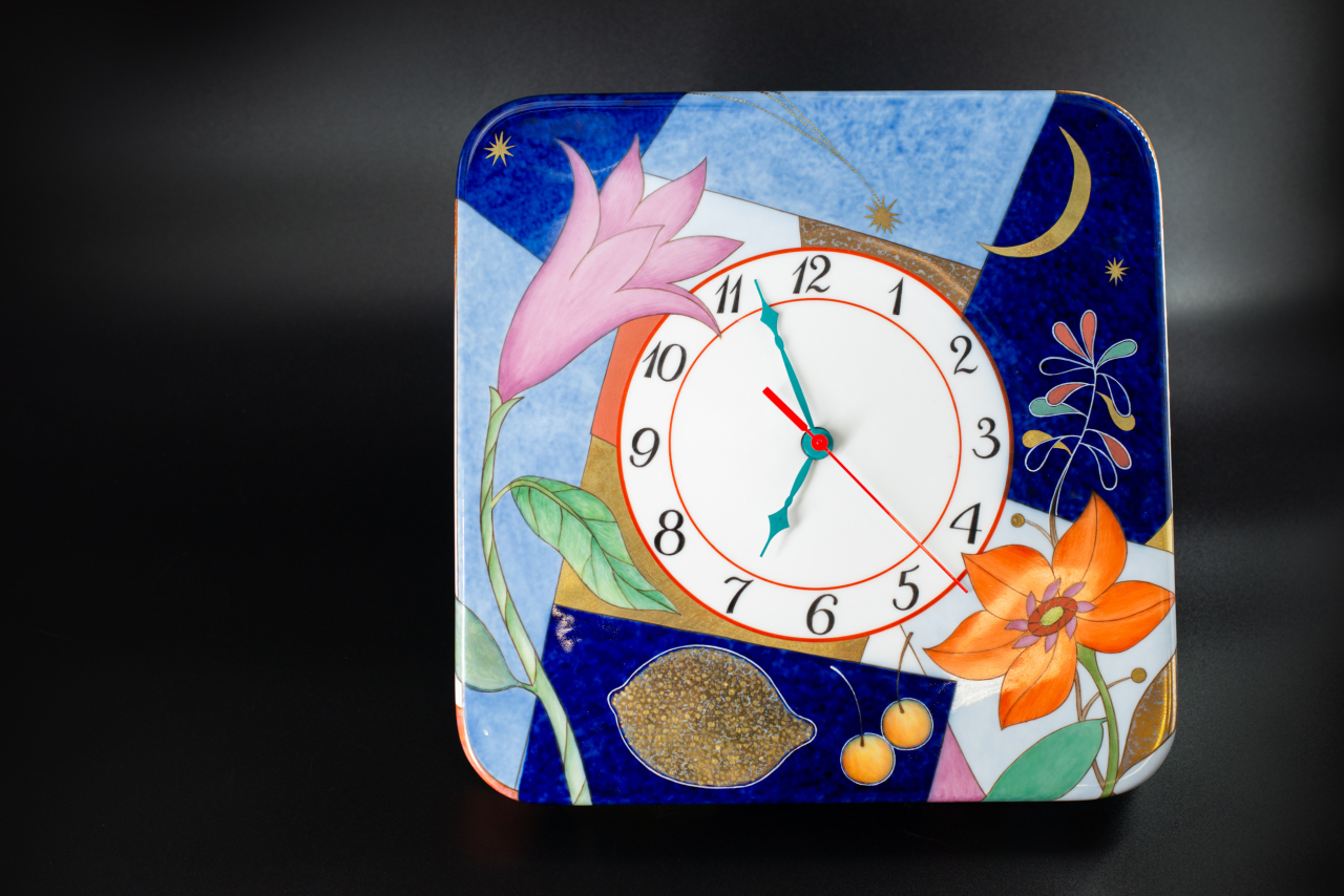 Часы Ночная тишина, на форме Квадрат, арт 60.12385.00.5, 