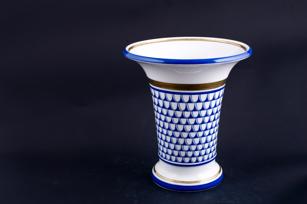 Ваза на форме Ампирная, Белое море 2, арт 60.10305.00.5, 