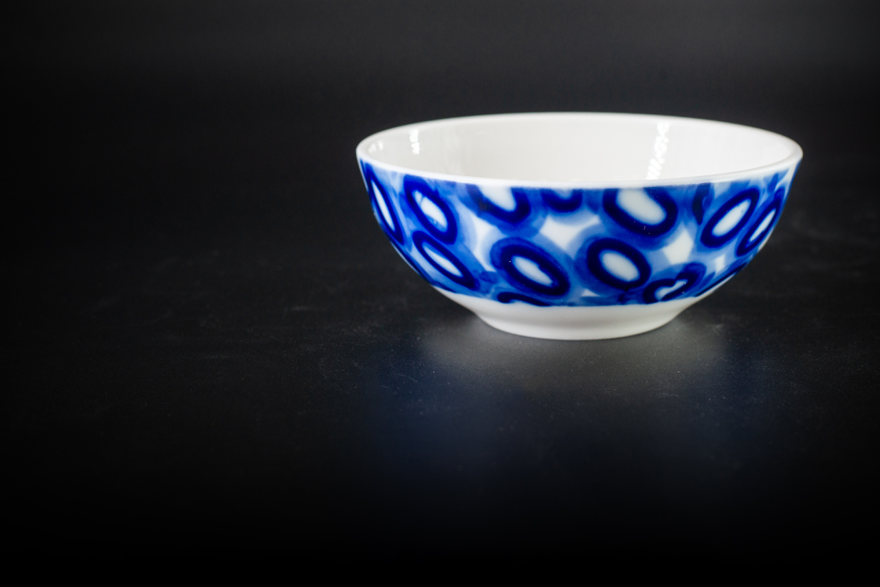 Салатник 120 мм, Реки России, на форме Утро арт 60.14842.00.1, 