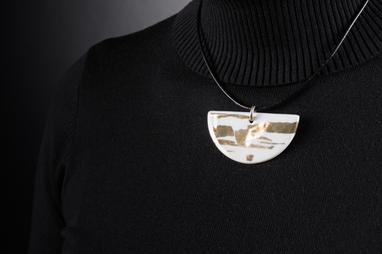 Подвеска Полукруг, рисунок Глянец, арт 60.15867.00.1, 