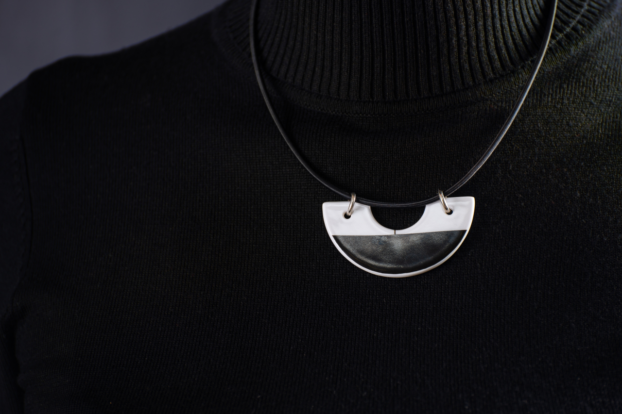 Подвеска Полукольцо, рисунок Time, арт 60.15842.00.1, 