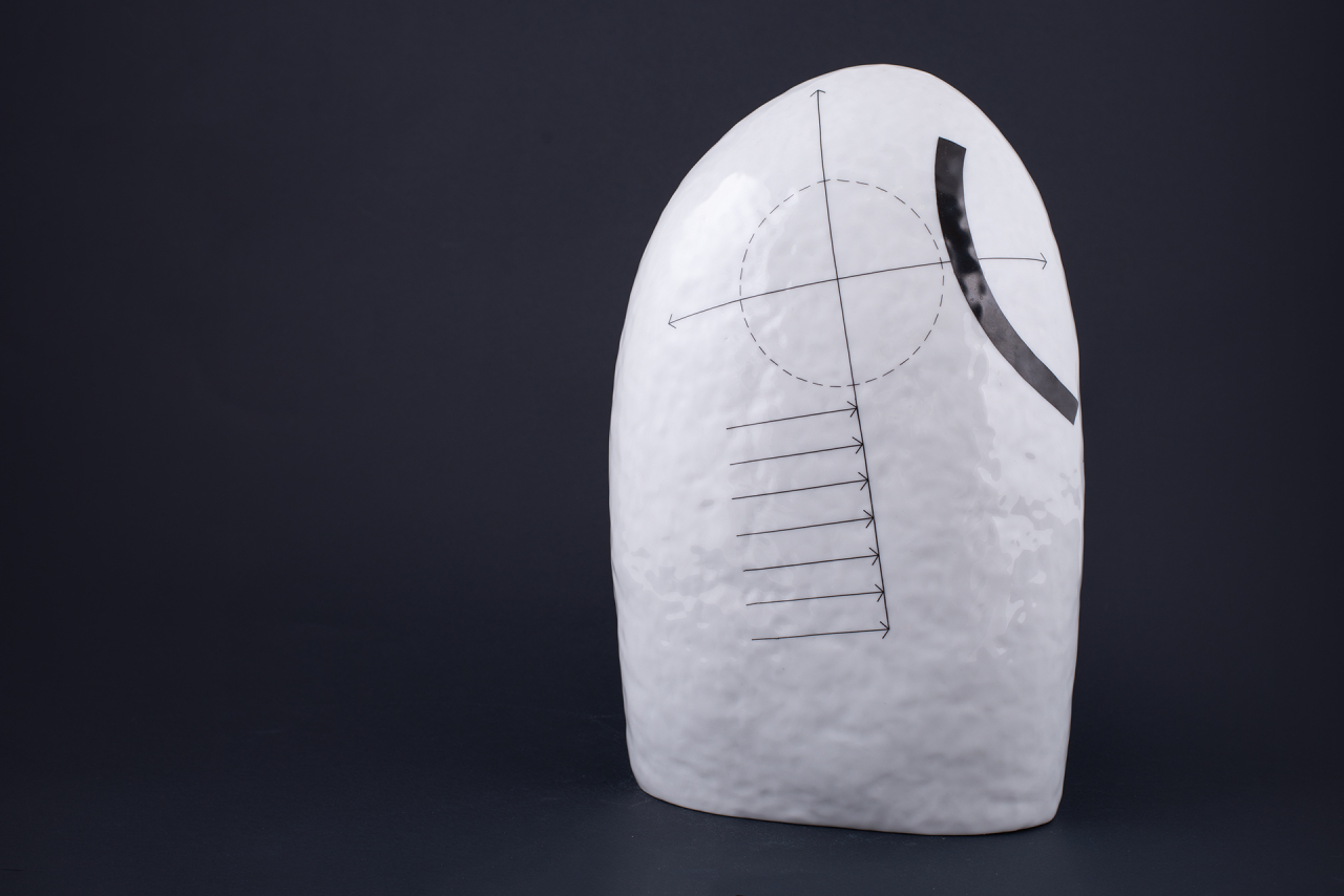 Арт-объект Камень вертикальный Time, арт 60.15771.00.1, 