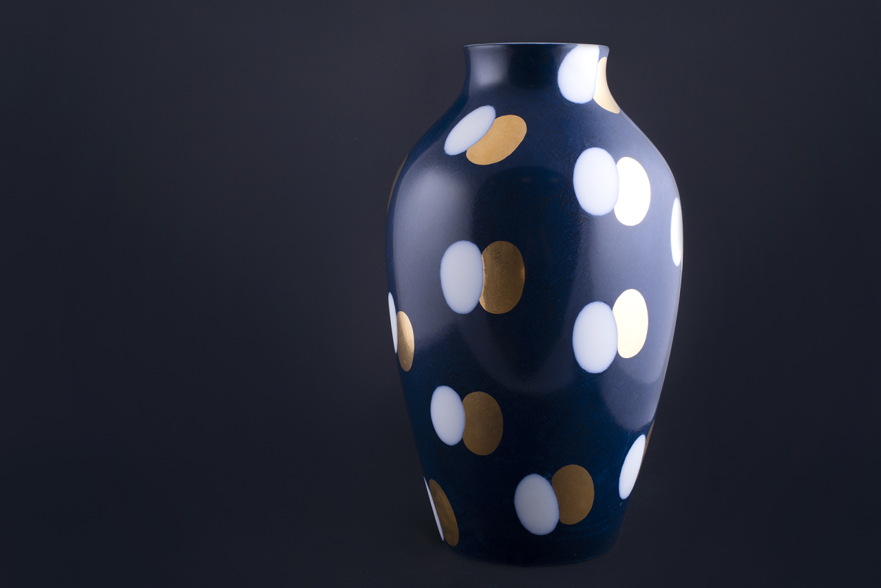 Ваза Фокус на форме Ламповая, арт 60.13029.00.5, 