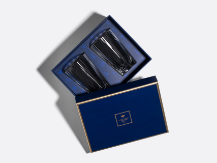 Набор из 2-х стаканов, в подарочной упаковке, форма Prizma 230 мл, арт 14.72918.07, 