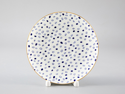 Чашка с блюдцем чайная форма Весенняя рисунок Glare арт. 81.28730.00.1, 