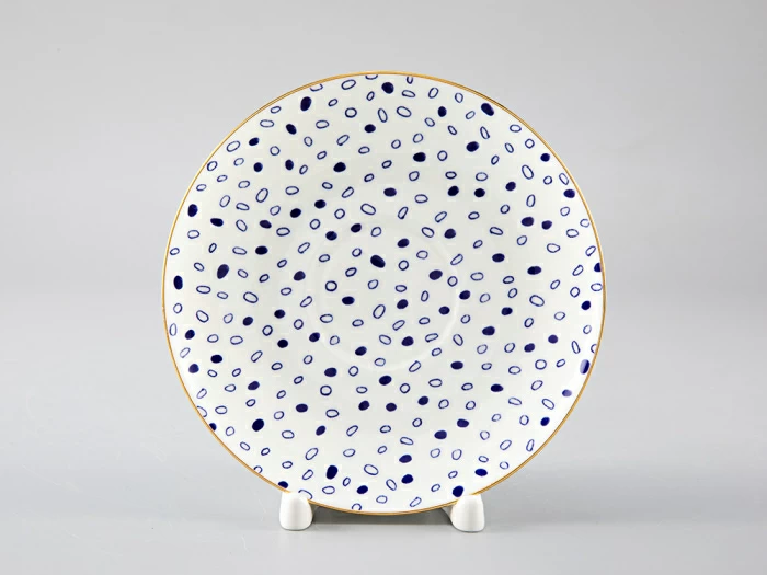 Чашка с блюдцем чайная форма Весенняя рисунок Glare арт. 81.28730.00.1, 