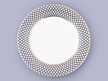 Тарелка плоская 270 мм, форма Стандартная, рисунок Неро 1, арт 80.48221.00.1, 