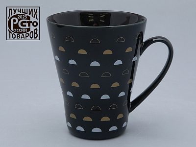 Бокал форма Колокол рисунок Балтийский берег 4, арт 80.45177.00.1