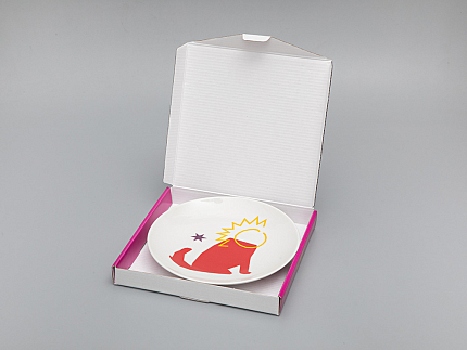 Декоративная тарелка в подарочной упаковке 195 мм, форма Эллипс рисунок Star lion 5, арт. 81.29507.00.1