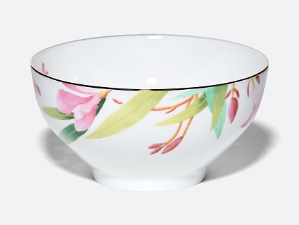 Чашка с блюдцем форма Купольная рисунок Акварель арт. 81.26635.00.1