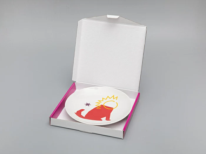 Декоративная тарелка в подарочной упаковке 195 мм, форма Эллипс рисунок Star lion 5, арт. 81.29507.00.1, 