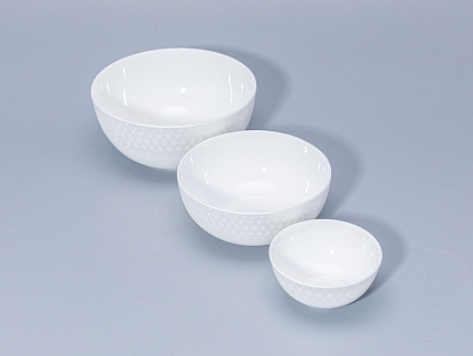 Салатник 113 мм, форма Восточная, рисунок Жемчужная сетка, арт. 80.02980.00.1