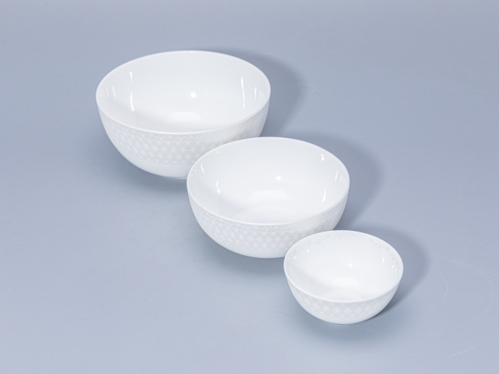 Салатник 113 мм, форма Восточная, рисунок Жемчужная сетка, арт. 80.02980.00.1, 