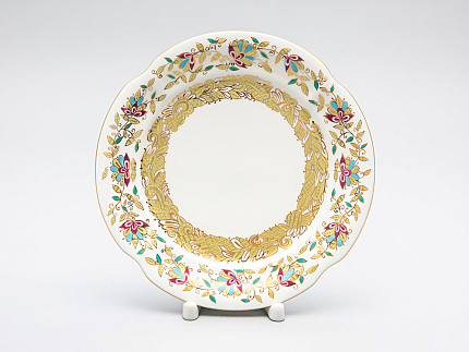 Сервиз чайный Наташа Розовые цветы, 6 персон 30 предметов арт. 81.15176.00.1