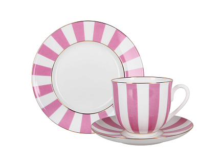 Трехпредметный комплект Ландыш Да и нет (отсветло-розовый с отводкой) арт. 81.23097.00.1