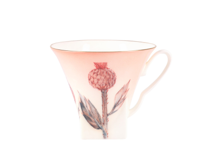 Чашка с блюдцем чайная 250 мл форма Петрополь рисунок Репейник арт. 81.27626.00.1, 