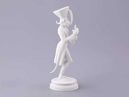 Скульптура в подарочной упаковке, форма Карнавал 2, рисунок Белый, арт. 81.33714.00.1