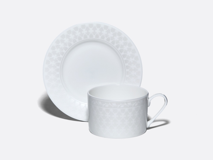 Чашка с блюдцем 300 мл, форма Идиллия, рисунок Жемчужная сетка, арт. 81.34971.00.1, 