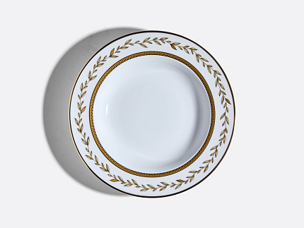 Тарелка глубокая 225 мм форма Европейская-2 рисунок Нефритовый фон арт. 80.85351.00.1