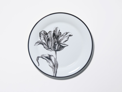 Тарелка плоская 200 мм, в подарочной упаковке, форма Юлиана, рисунок Волшебный сад V, арт. 81.34184.00.1, 