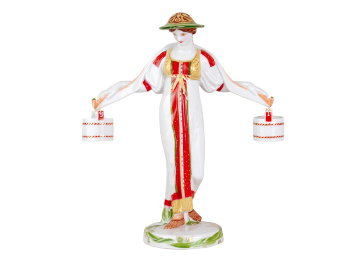 Скульптура Водоноска большой размер Красная кайма арт. 82.50198.00.1, 