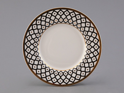 Сервиз чайный форма Идиллия рисунок Неро 1, на 4 персоны 10 предметов, арт. 81.32140.00.1