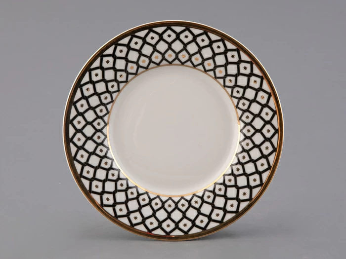 Сервиз чайный форма Идиллия рисунок Неро 1, на 4 персоны 10 предметов, арт. 81.32140.00.1, 