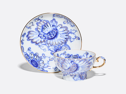 Сервиз чайный Шатровая Поющий сад, 6 персон 22 предмета, арт. 81.13874.00.1