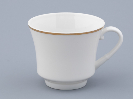 Чашка с блюдцем чайная 220 мл форма Банкетная рисунок Золотая лента арт. 81.16356.00.1, 