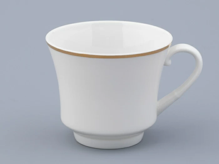 Чашка с блюдцем чайная 220 мл форма Банкетная рисунок Золотая лента арт. 81.16356.00.1, 