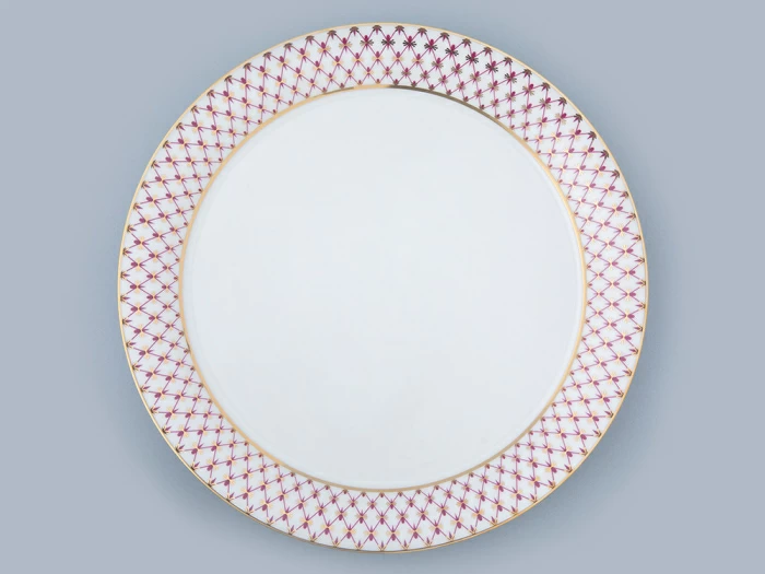 Сервиз столовый на 6 персон 24 предмета форма Юлиана рисунок Сетка-блюз 2, арт. 81.32450.00.1, 