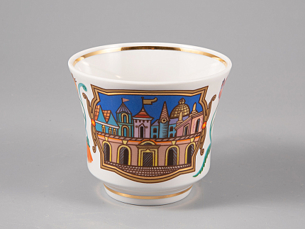 Сервиз чайный форма Банкетная рисунок Чудоград 6 персон 14 предметов арт. 81.29156.00.1