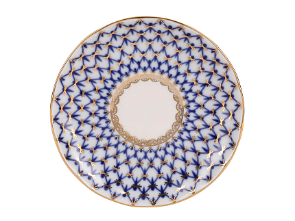 Сервиз чайный форма Тюльпан рисунок Кобальтовая сетка, 6 персон 20 предметов, арт. 81.11141.03.1