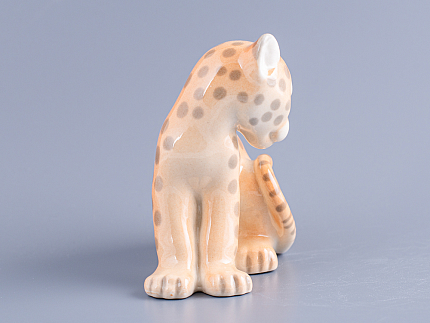 Скульптура Маленький леопард арт. 82.01060.00.1