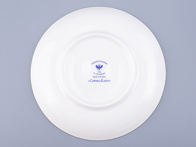 Бокал с блюдцем форма Ленинградский рисунок Сетка-Блюз 2 арт. 81.24769.00.1