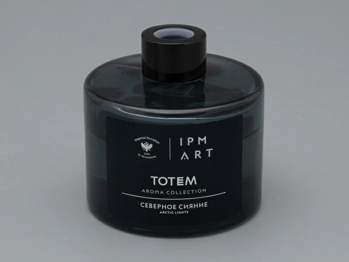 Аромадиффузор в подарочной упаковке, форма Тор, рисунок Тотем Лев, Аромат Северное сияние, арт 81.33435.00.1, 