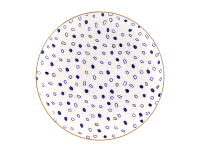 Чашка с блюдцем 165 мл форма Майская рисунок Glare, арт. 81.27365.00.1