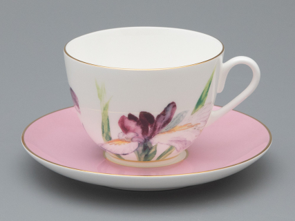 Чашка с блюдцем L’Art des Fleurs в подарочной упаковке, форма Весенняя 2, рисунок Роузи, арт 81.33402.00.1, 