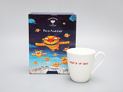 Бокал в подарочной упаковке, форма Вариации, Вася Ложкин. Уйду я от вас, арт. 81.29374.00.1