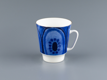 Чашка с блюдцем 165 мл форма Майская рисунок Ethno, арт. 81.27364.00.1, 